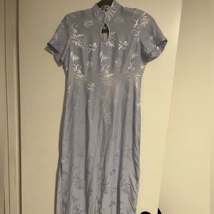 Small lavender beautiful oriental  dress